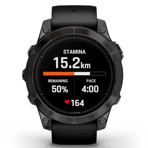 Смарт-часы Garmin Epix Gen 2 Pro 47 мм AMOLED стекло/темный, силикон фото 3