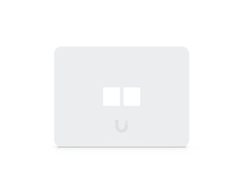 Панель Ubiquiti Universal Paintable Keystone Wall Plate, 4-Pack (2-Port) фото 1