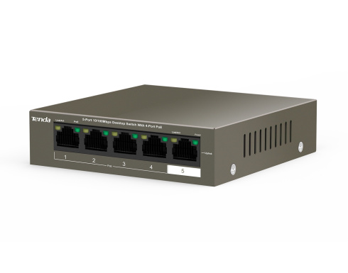 PoE коммутатор Tenda TEF1105P-4-63W фото 2