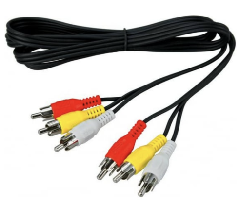 Кабель Rexant 3x3 RCA 1.5м фото 2