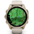 Смарт-часы Garmin Fenix 8 43 мм AMOLED сапфир/песочный, силикон фото 9