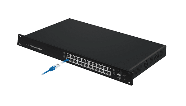 PoE коммутатор Ubiquiti EdgeSwitch ES-24-250W