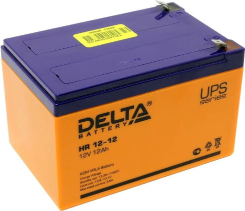 Аккумуляторная батарея Delta HR 12-12 фото 2