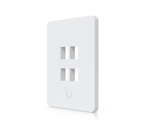 Вертикальная панель Ubiquiti Universal Paintable Keystone Wall Plate, 4-Pack (4-Port) фото 2