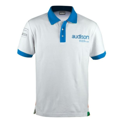 Футболка Audison White Polo Shirt.1 L