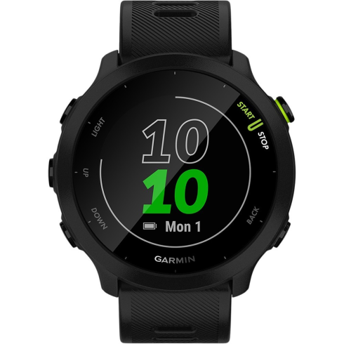 Смарт-часы Garmin Forerunner 55 черные/силикон фото 4