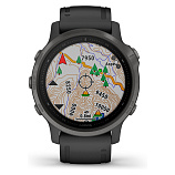 Смарт-часы Garmin Fenix 6S Sapphire DLC черный