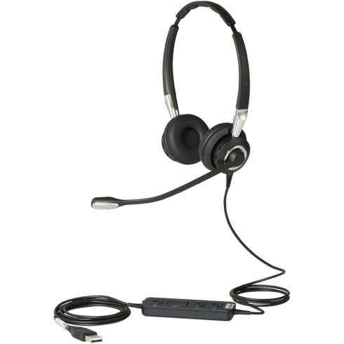 Гарнитура Jabra Biz 2400 II Duo USB CC MS фото 2