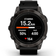 Смарт-часы Garmin Epix Gen 2 Pro 47 мм AMOLED сапфир/темный, кожа фото 8