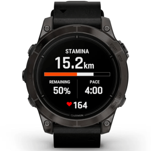Смарт-часы Garmin Epix Gen 2 Pro 47 мм AMOLED сапфир/темный, кожа фото 8
