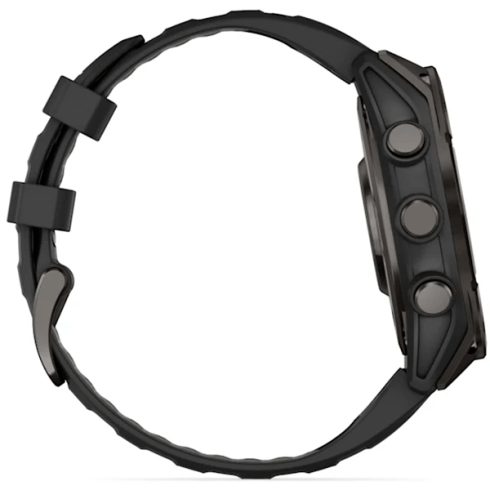 Смарт-часы Garmin Fenix 8 47 мм AMOLED сапфир/черный, силикон фото 11