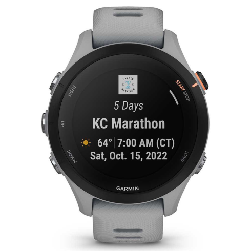 Смарт-часы Garmin Forerunner 255S серые/силикон фото 4