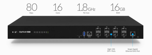 Маршрутизатор Ubiquiti EdgeRouter Infinity ER8 XG фото 3