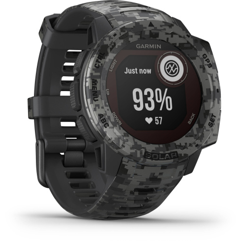 Смарт-часы Garmin Instinct Solar Camo Edition Graphite фото 7