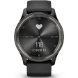 Смарт-часы Garmin Vivomove Trend, стекло/полимер, темный/черный силикон фото 6