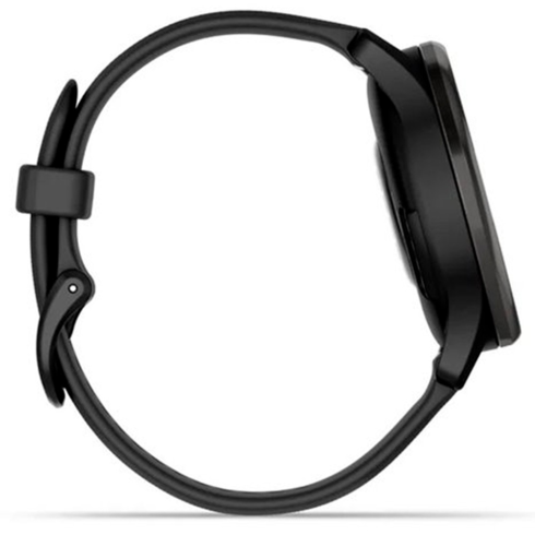 Смарт-часы Garmin Vivomove Trend, стекло/полимер, темный/черный силикон фото 3