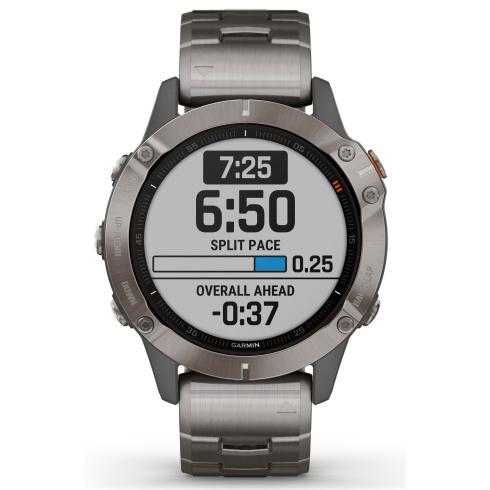 Смарт-часы Garmin Fenix 6 Sapphire титан фото 4