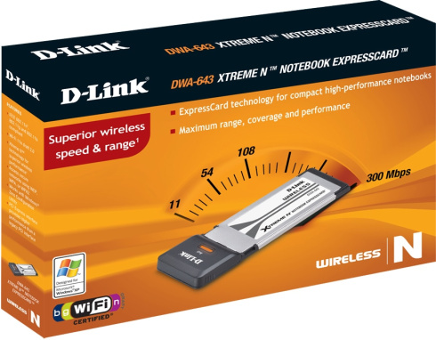 Wi-Fi адаптер D-Link DWA-643 фото 5