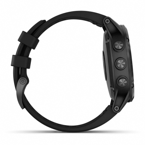 Смарт-часы Garmin Fenix 5 Plus Sapphire черный фото 5