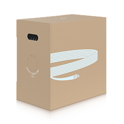 Кабель сетевой Ubiquiti UniFi Indoor Cable Cat6A CMP UTP внутренний, Сu, 305 м