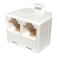 Телефонный двойник Rexant RJ-14 (6P4C)