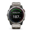 Смарт-часы Garmin Quatix 7X 51 мм Solar стекло/темный, силикон фото 8