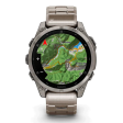 Смарт-часы Garmin Fenix 8 47 мм AMOLED сапфир/золотой, титан фото 8