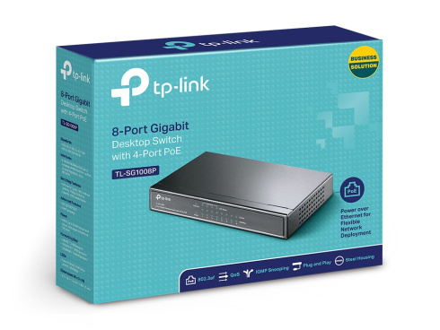 Коммутатор TP-Link TL-SG1008P фото 5