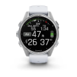 Смарт-часы Garmin Fenix 8 43 мм AMOLED стекло/серебро, силикон фото 4