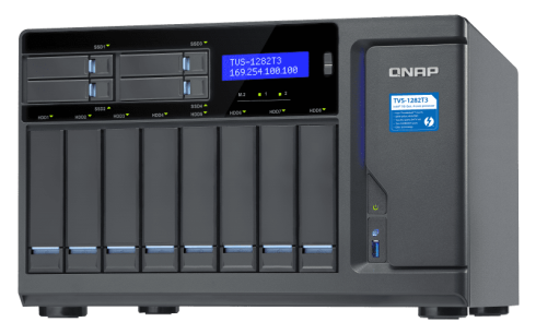 Сетевой RAID-накопитель QNAP TVS-1282T3-i7-32G фото 3