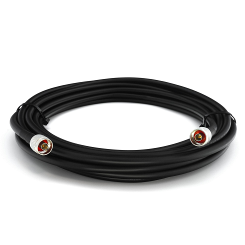 N Male / N Male 1м Rangeful коаксиальный кабель — эластичный HF-400-UF (эквивалент LMR400 UF UltraFlex) HF400-NM-NM-1 фото 2