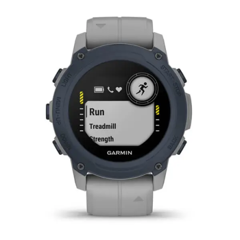 Смарт-часы Garmin Descent G1 45 мм AMOLED сапфир/Powder Gray, силикон фото 7