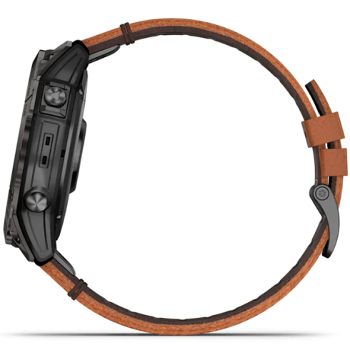 Смарт-часы Garmin Epix Gen 2 Pro 51 мм AMOLED сапфир/темный, кожа фото 10