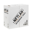 Кабель сетевой UTP Cat5e NETLAN внутренний, СCA, PVC нг(B), 305м фото 1