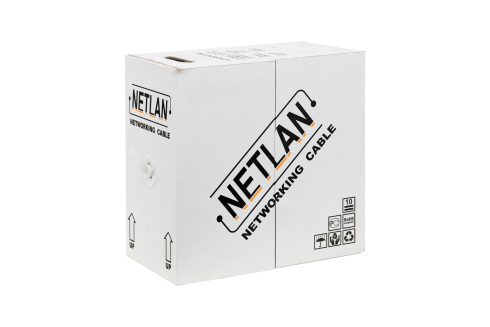 Кабель сетевой FTP Cat5e NETLAN внешний, Сu, PE, 305 м фото 4