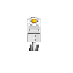 Коннектор UGREEN RJ-45 (FTP) CAT 7, уп-ка 10 шт.