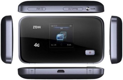 4G роутeр ZTE MF93D MiFi фото 5