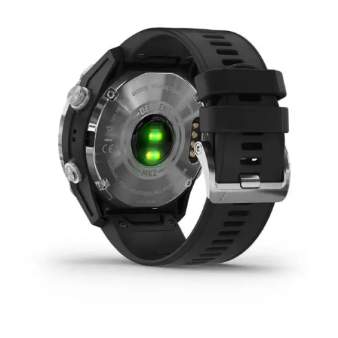 Смарт-часы Garmin Descent Mk2 52 мм AMOLED сапфир/черный, силикон фото 6