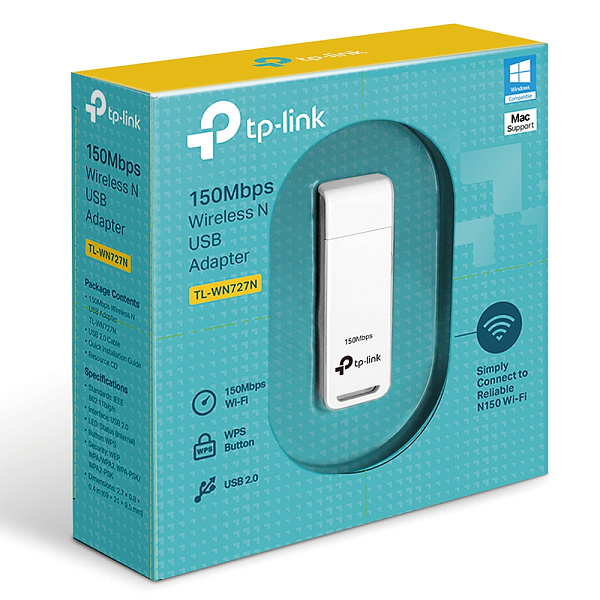 Wi-Fi USB-адаптер Tp-Link TL-WN727N Wi-Fi USB-адаптер Tp-Link TL-WN727N