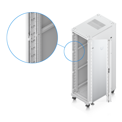 Органайзер для кабелей Ubiquiti Vertical Rack Cable Management фото 6
