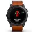 Смарт-часы Garmin Epix Gen 2 Pro 51 мм AMOLED сапфир/темный, кожа фото 8