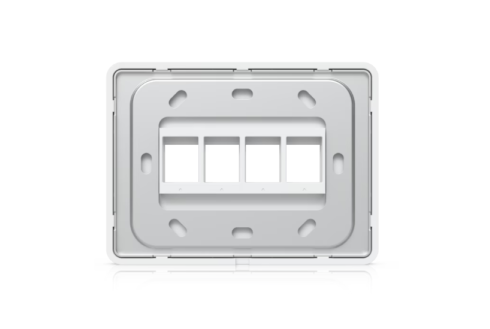 Панель Ubiquiti Universal Paintable Keystone Wall Plate, 4-Pack (4-Port) фото 5