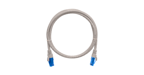 Патч-кабель Nikomax U/UTP Cat6 10 м серый  фото 1