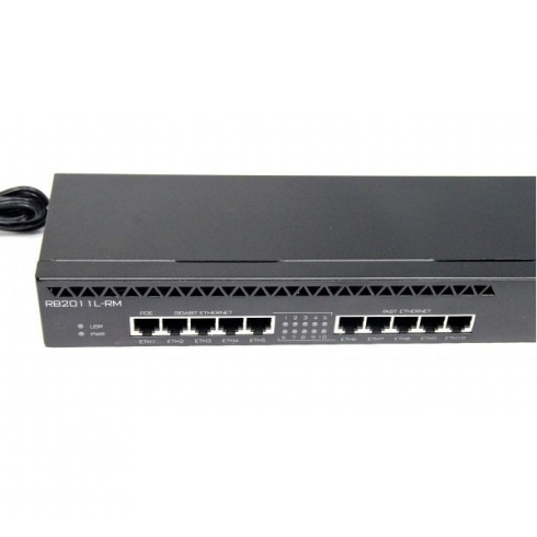 Маршрутизатор MikroTik RB2011iL-RM фото 4