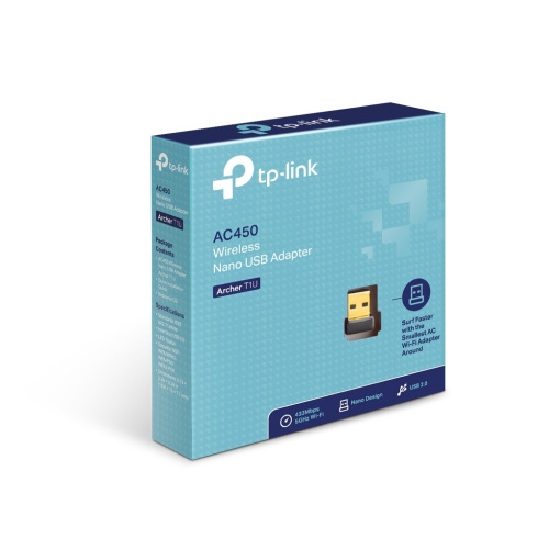 Беспроводной USB-адаптер TP-Link Archer T1U фото 3