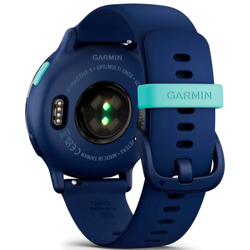 Смарт-часы Garmin Vivoactive 5 AMOLED синий/силикон фото 8
