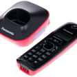 Беспроводной телефон DECT Panasonic (Red) фото 3