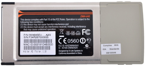 Wi-Fi адаптер D-Link DWA-645 фото 5