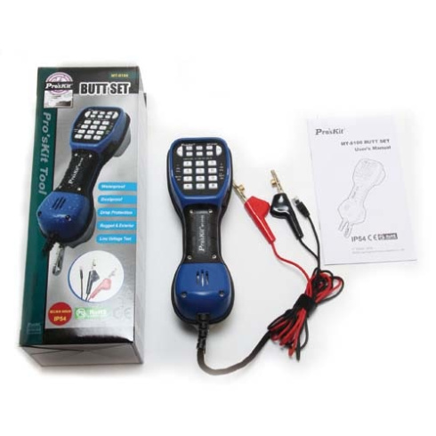Тестер телекоммуникационных линий Pro'sKit MT-8100 фото 5