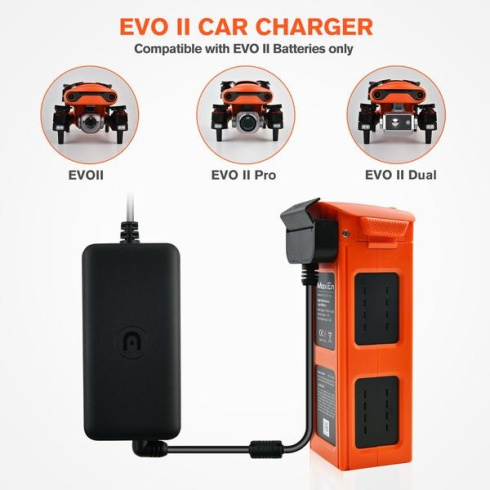 Зарядное устройство Autel Robotics EVO II Car Charger фото 4